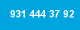 931 444 37 92